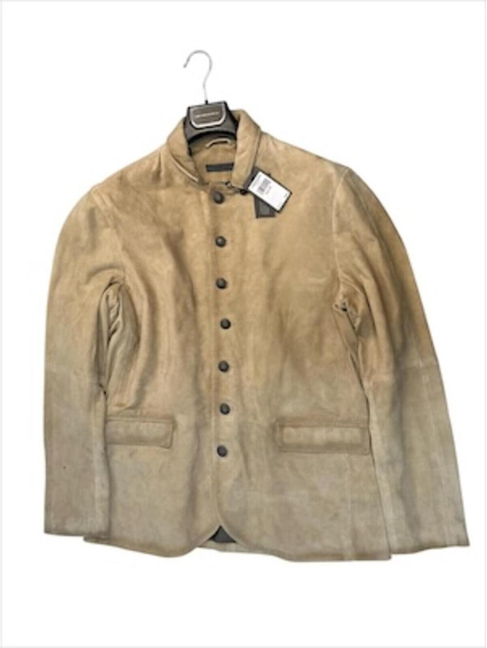 John Varvatos Leather Coat
